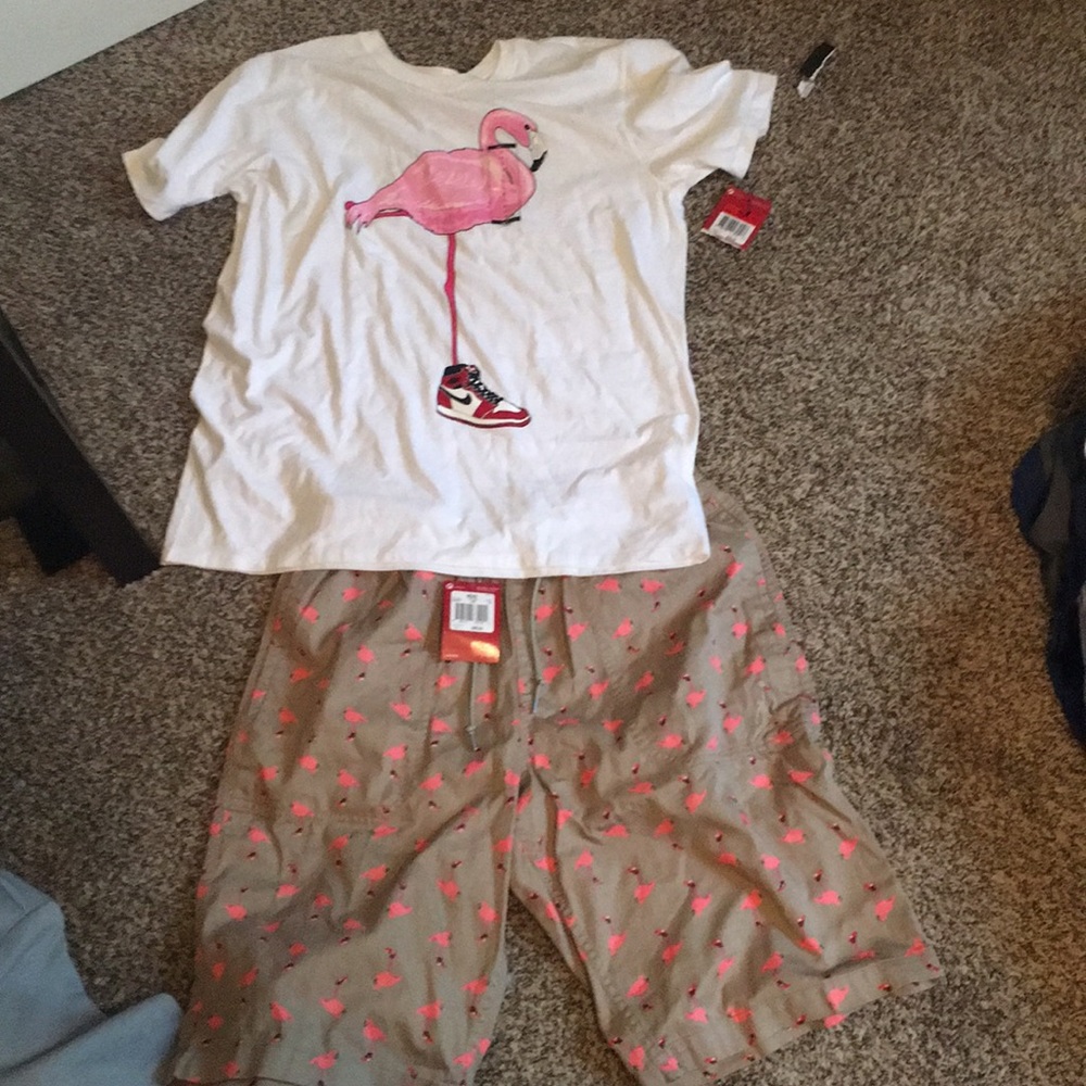 Shirt and shorts combo